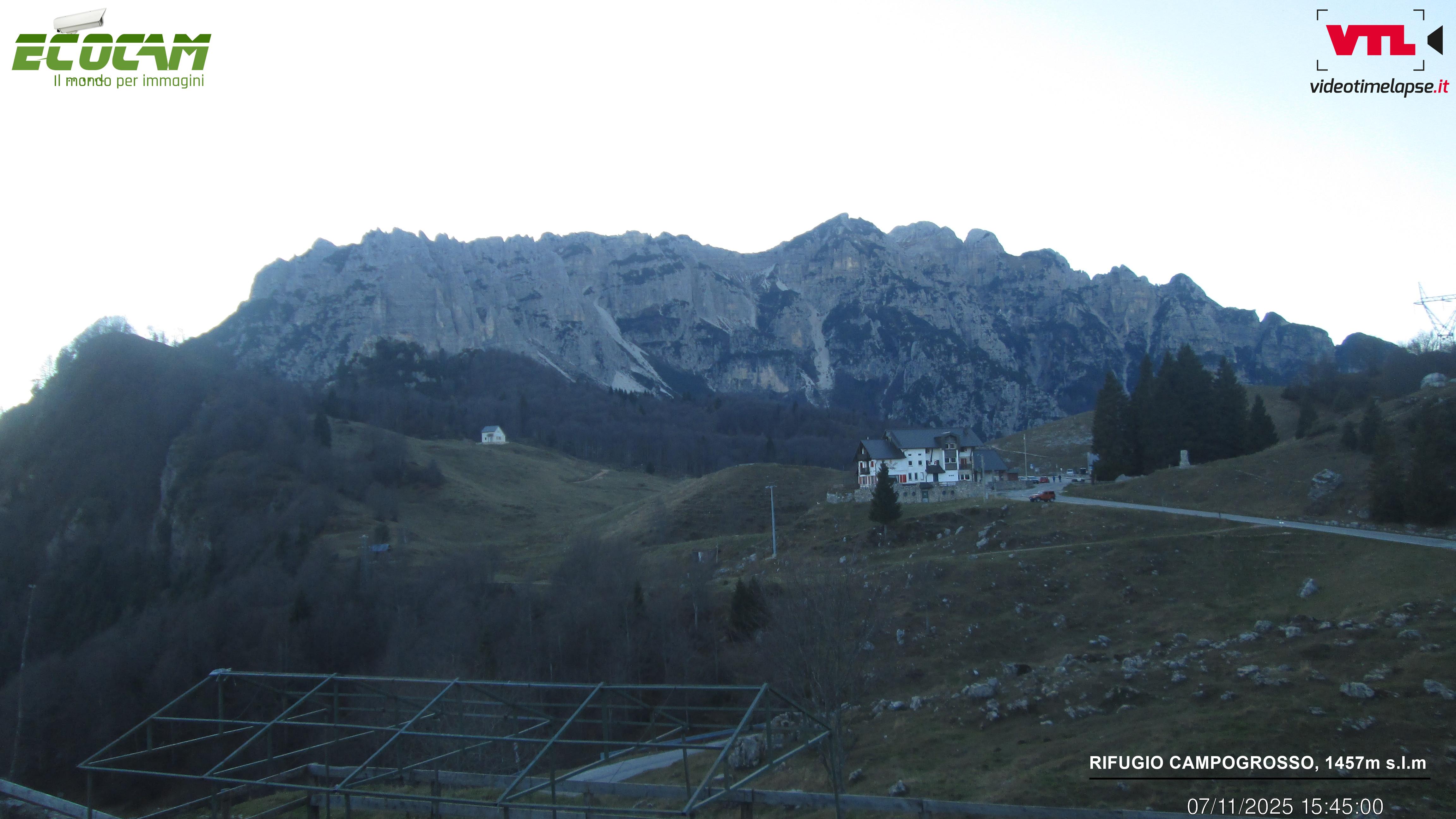 immagine della webcam nei dintorni di Vallarsa: webcam Valli del Pasubio