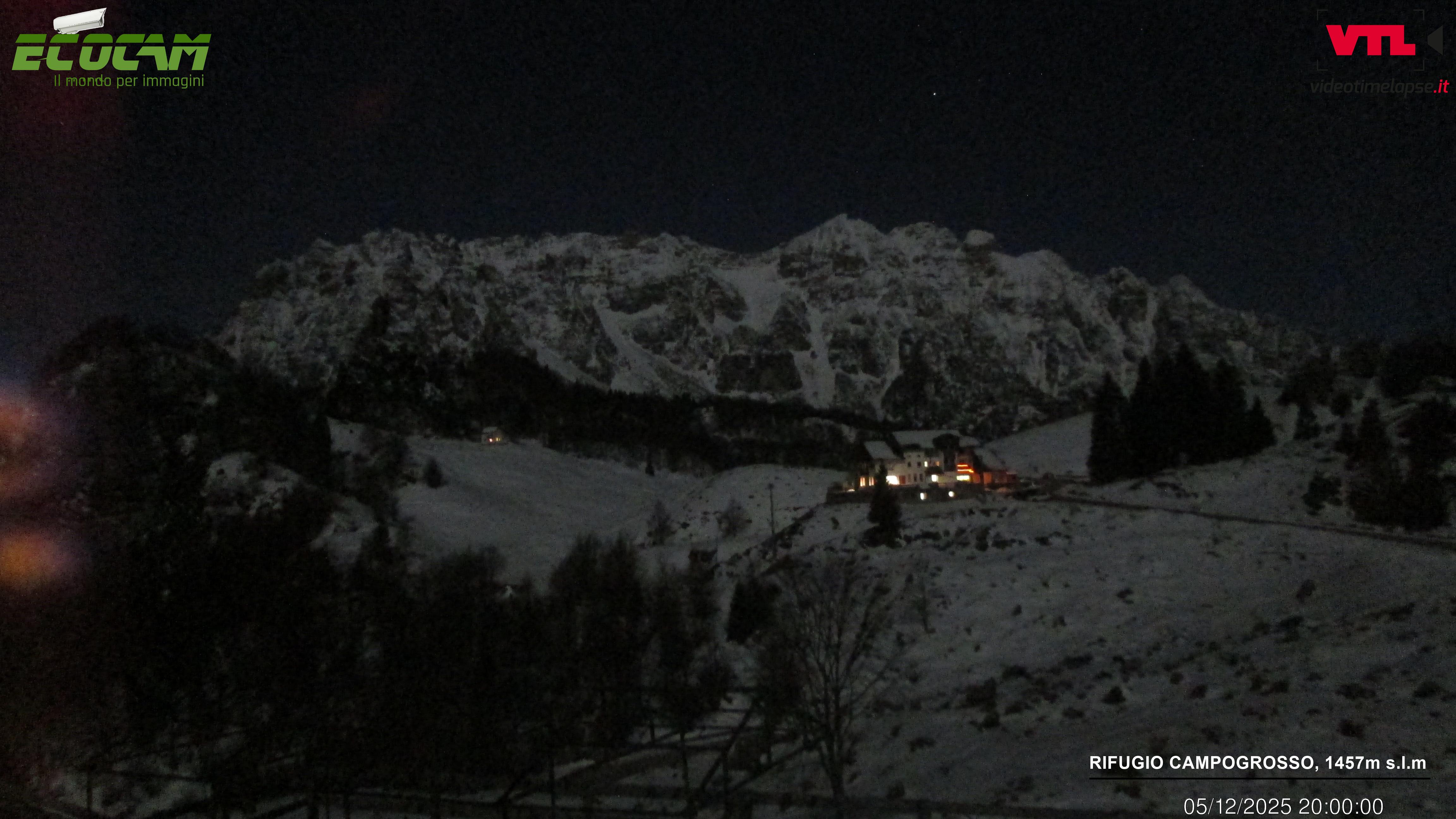 immagine della webcam nei dintorni di Laghi: webcam Valli del Pasubio