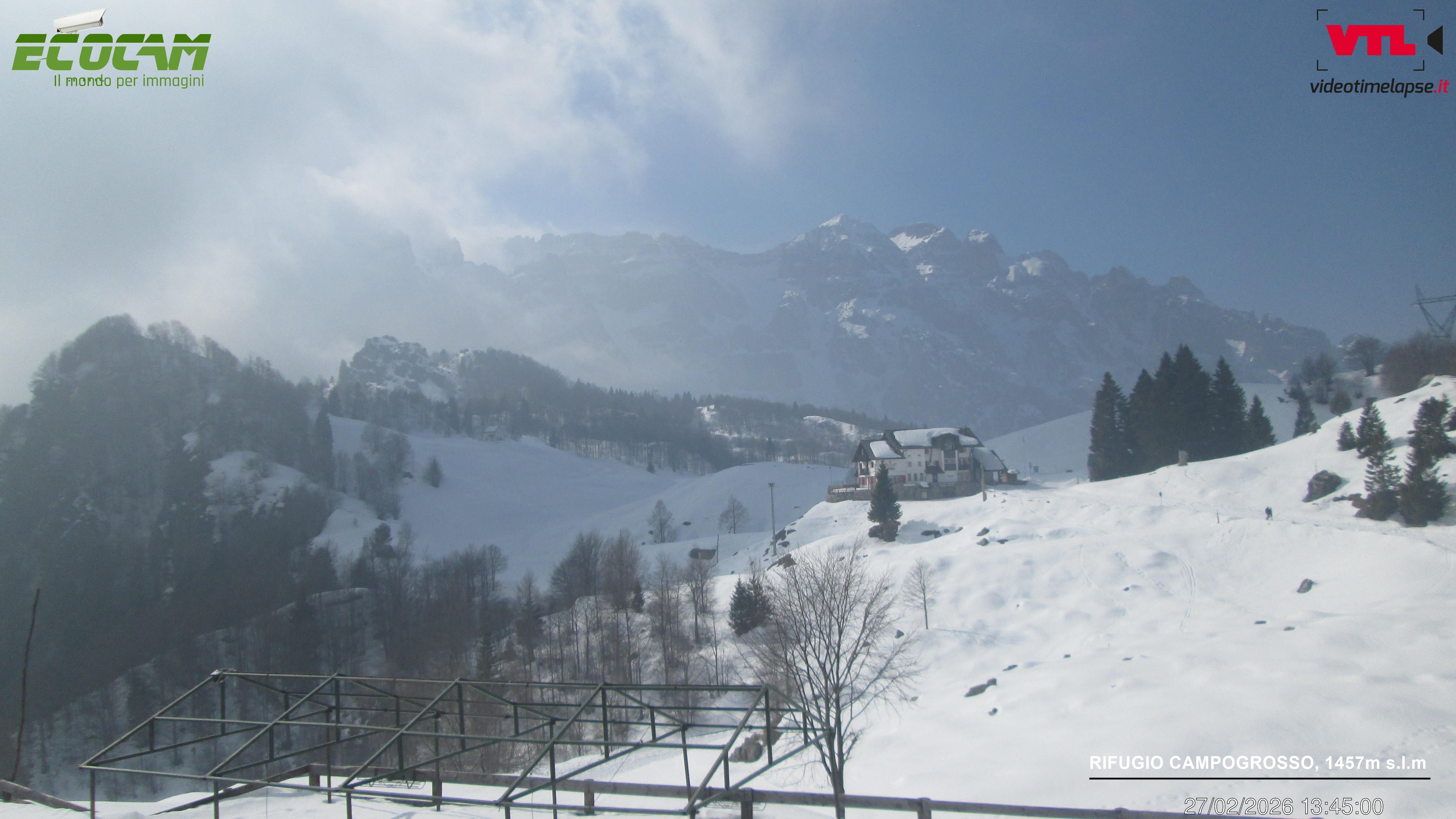 immagine della webcam nei dintorni di Tonezza del Cimone: webcam Valli del Pasubio