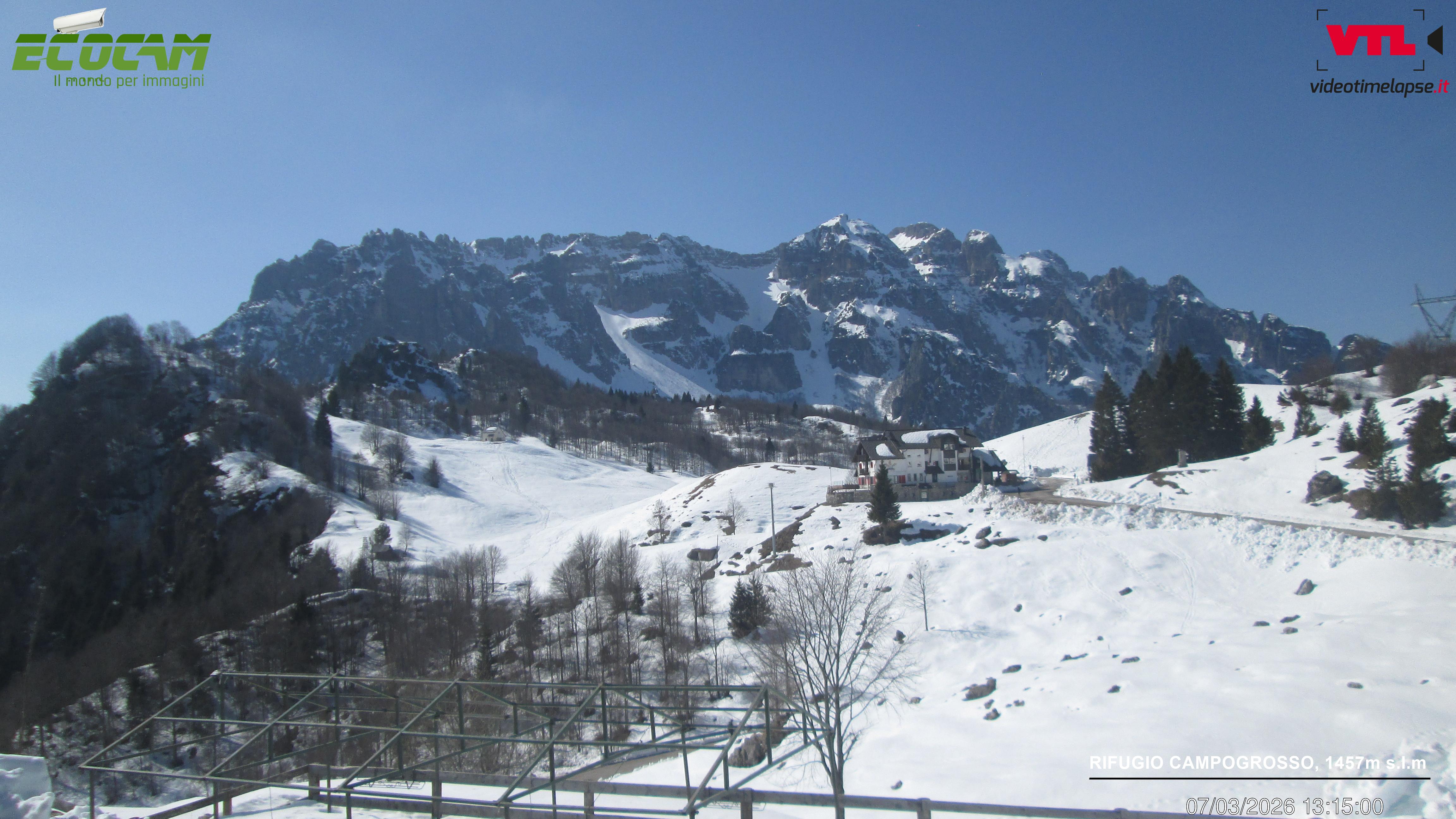 immagine della webcam nei dintorni di Isola Vicentina: webcam Valli del Pasubio