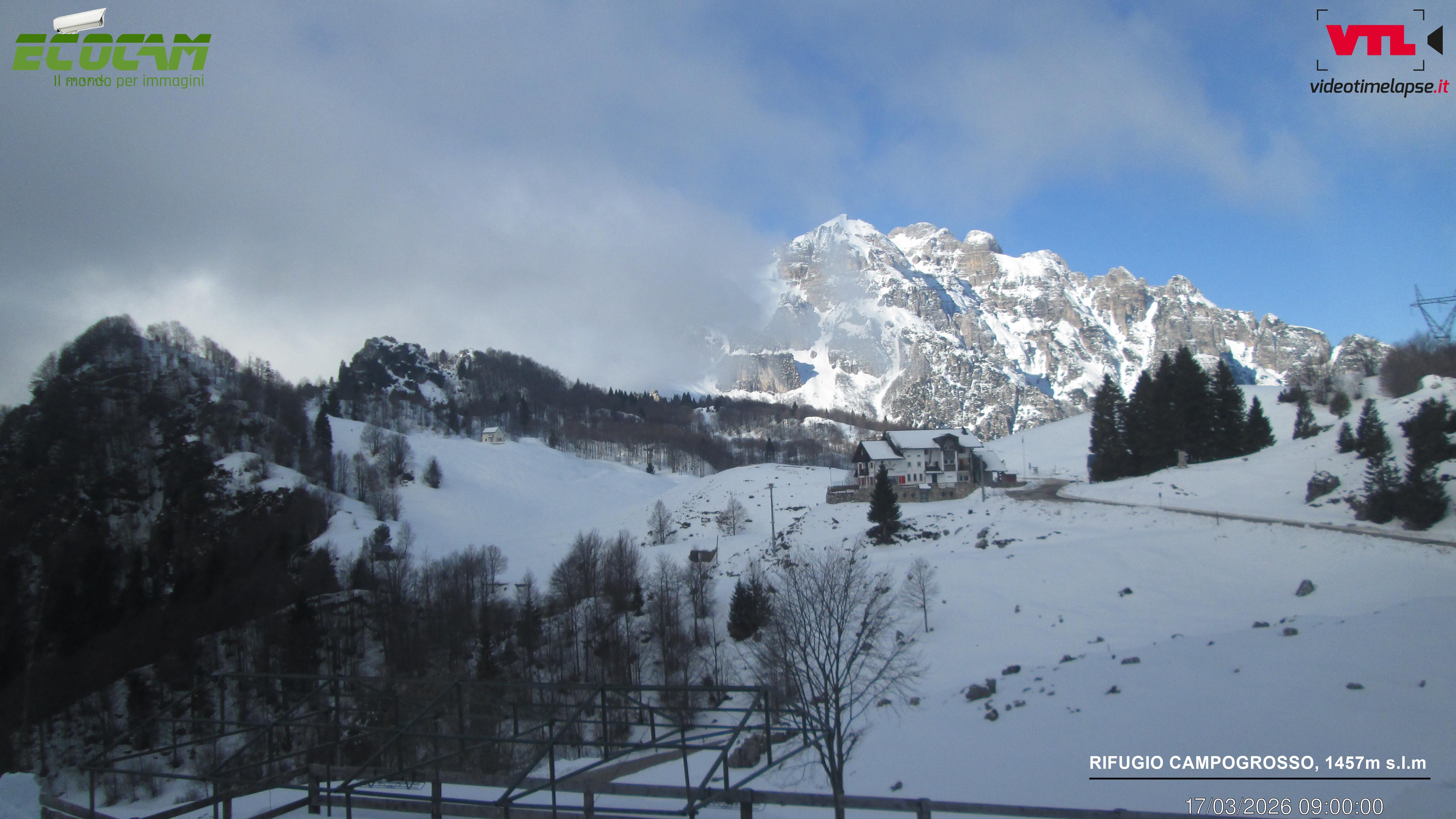 immagine della webcam nei dintorni di Crespadoro: webcam Valli del Pasubio