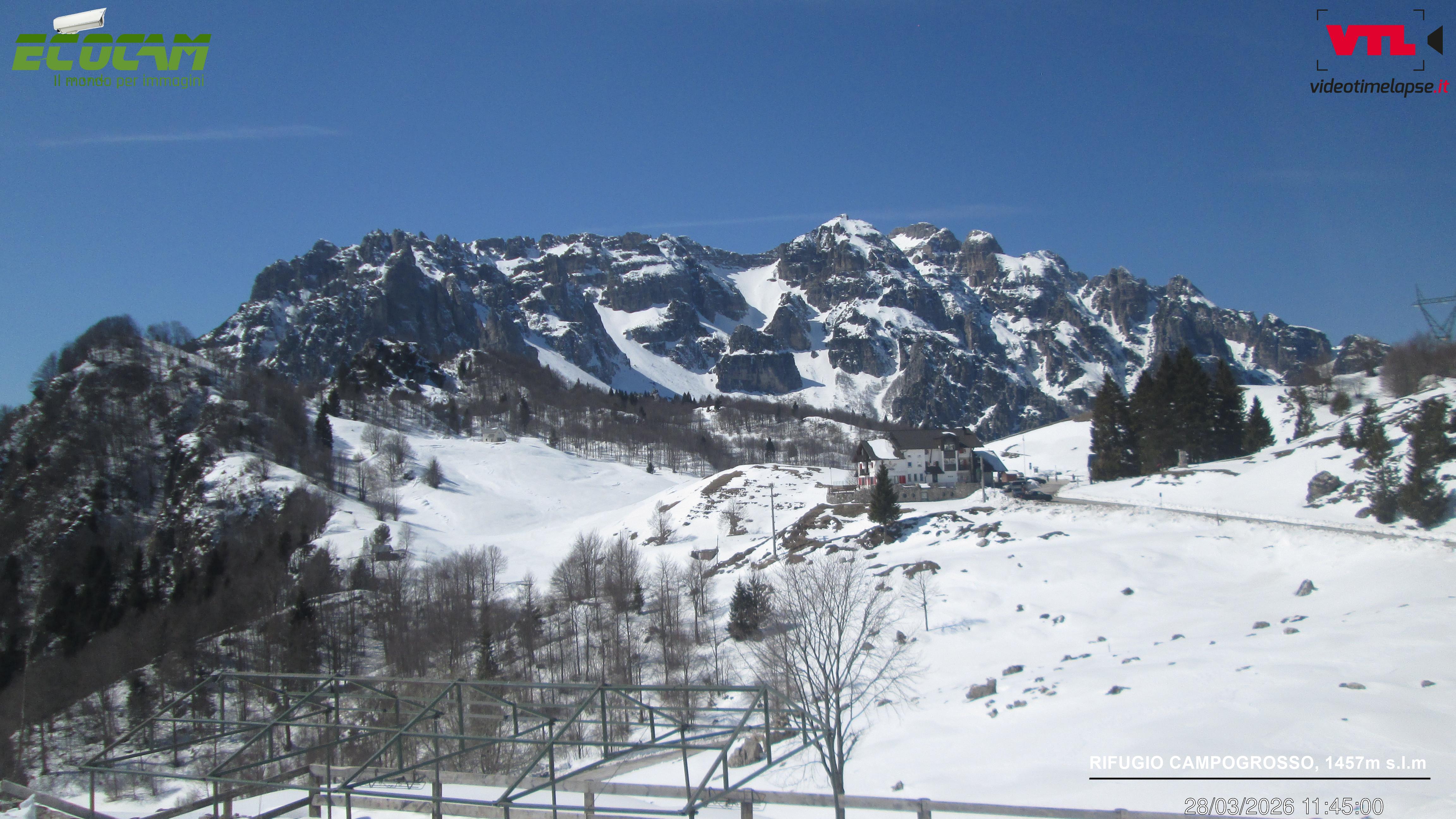 immagine della webcam nei dintorni di Valdagno: webcam Valli del Pasubio