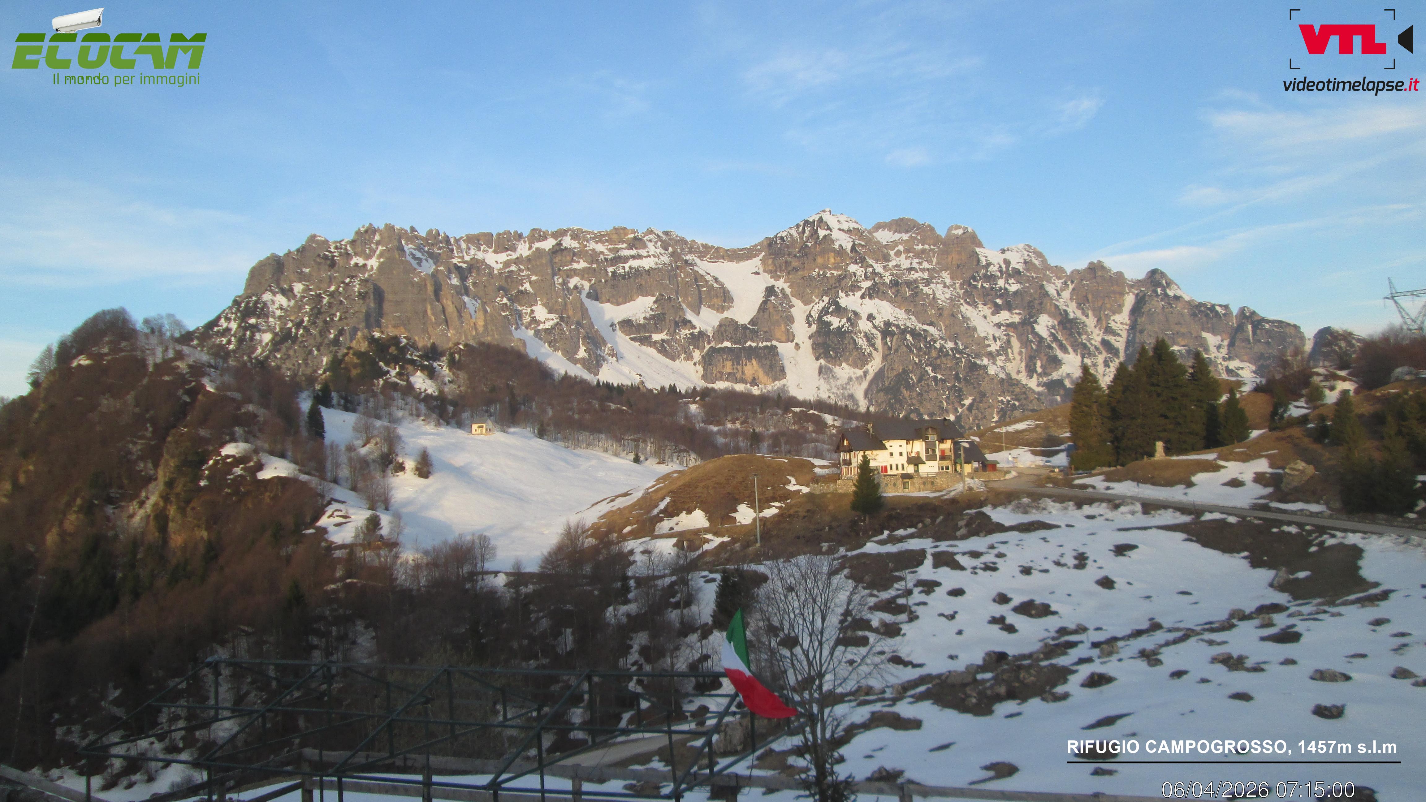 immagine della webcam nei dintorni di Tonezza del Cimone: webcam Valli del Pasubio