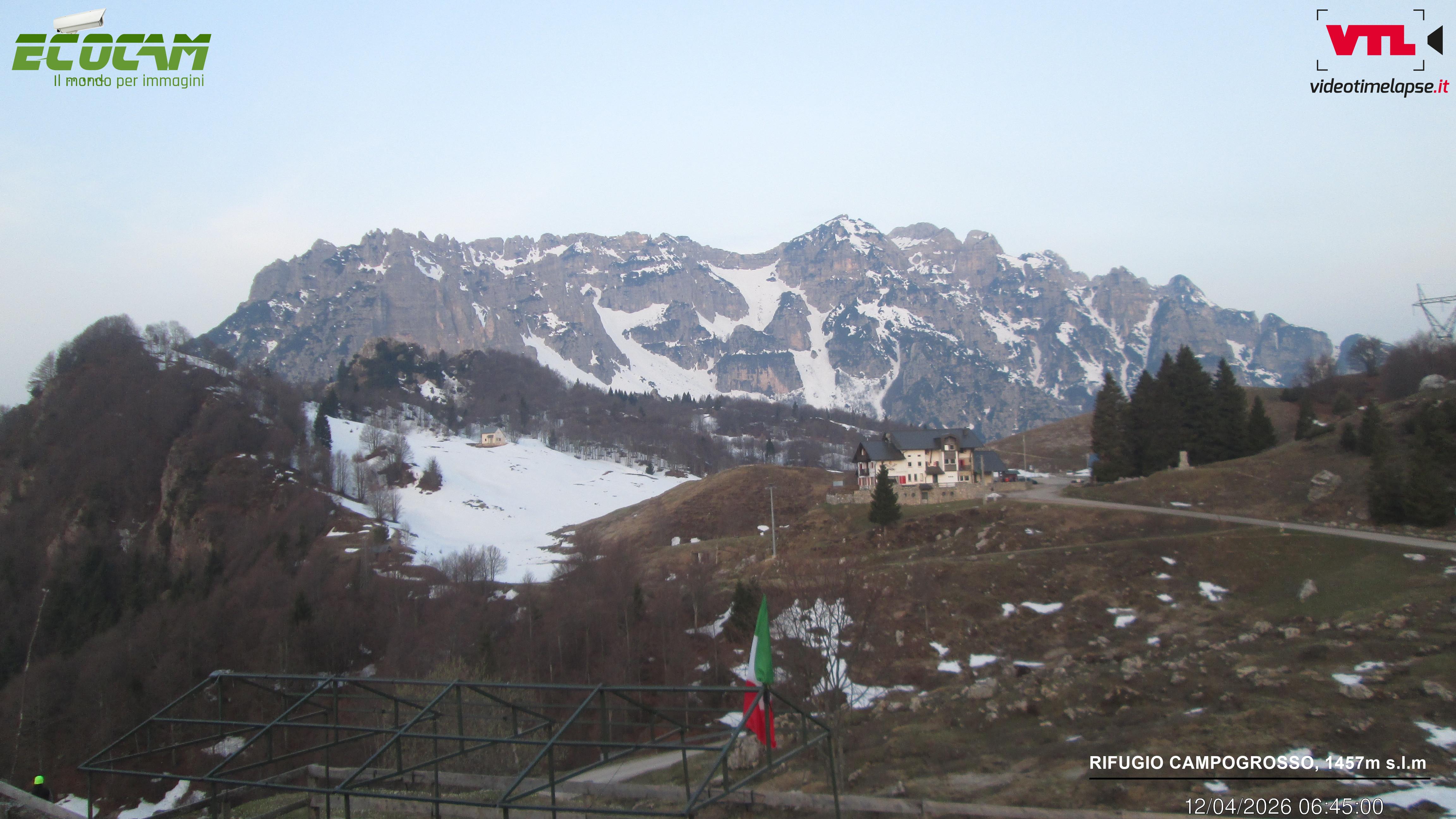 immagine della webcam nei dintorni di Monte di Malo: webcam Valli del Pasubio