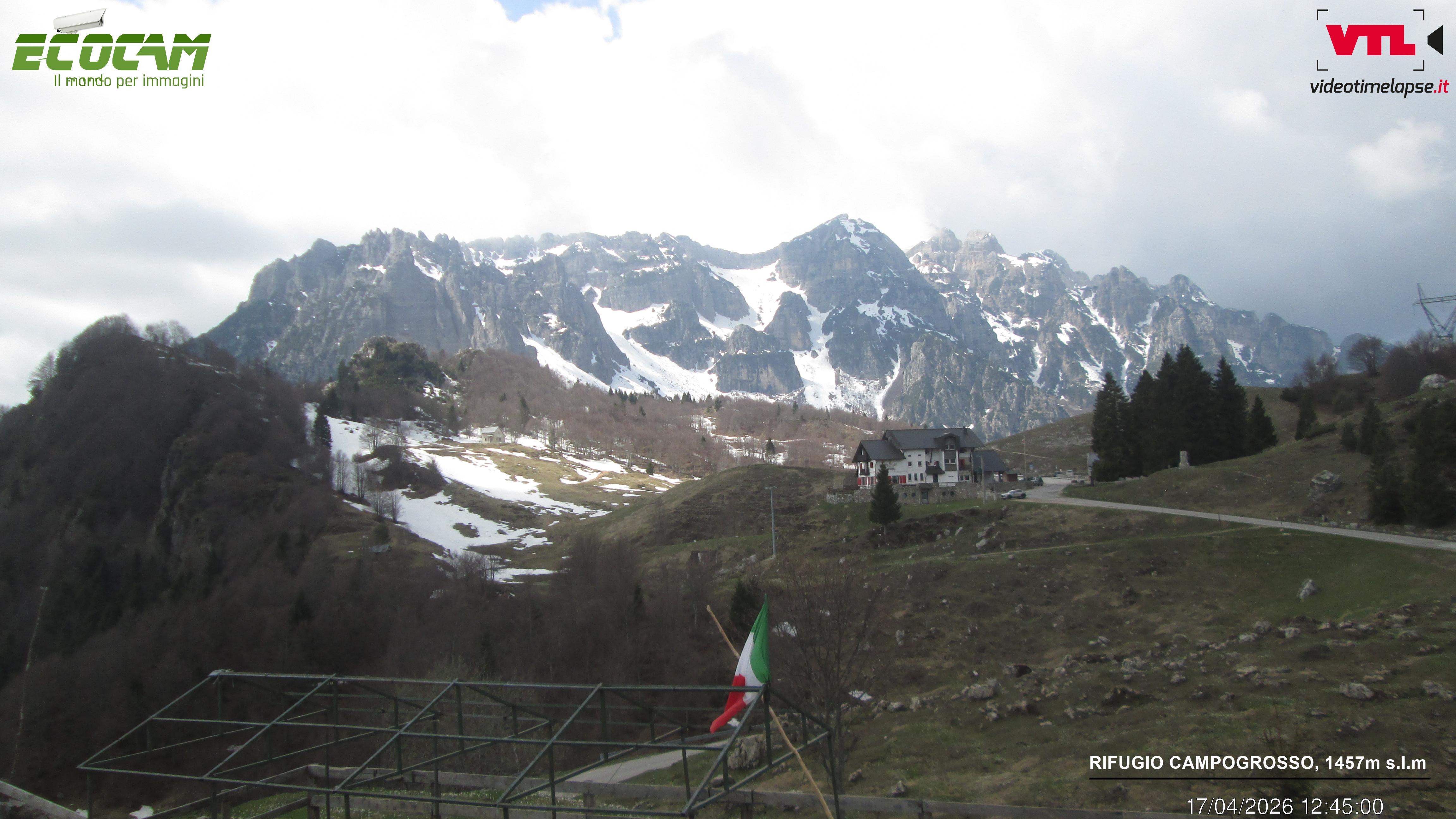 immagine della webcam nei dintorni di Tonezza del Cimone: webcam Valli del Pasubio