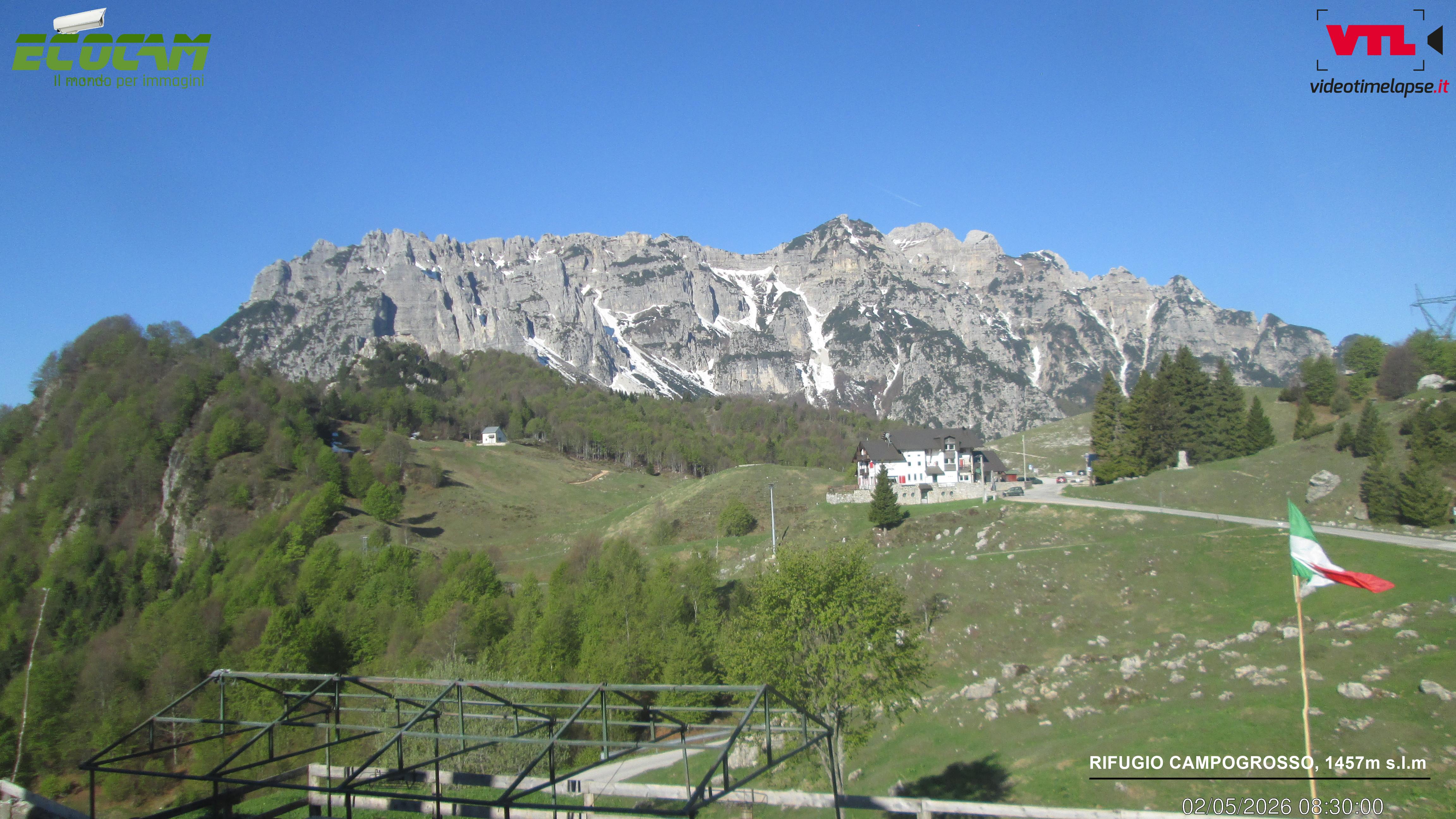 immagine della webcam nei dintorni di Schio: webcam Valli del Pasubio