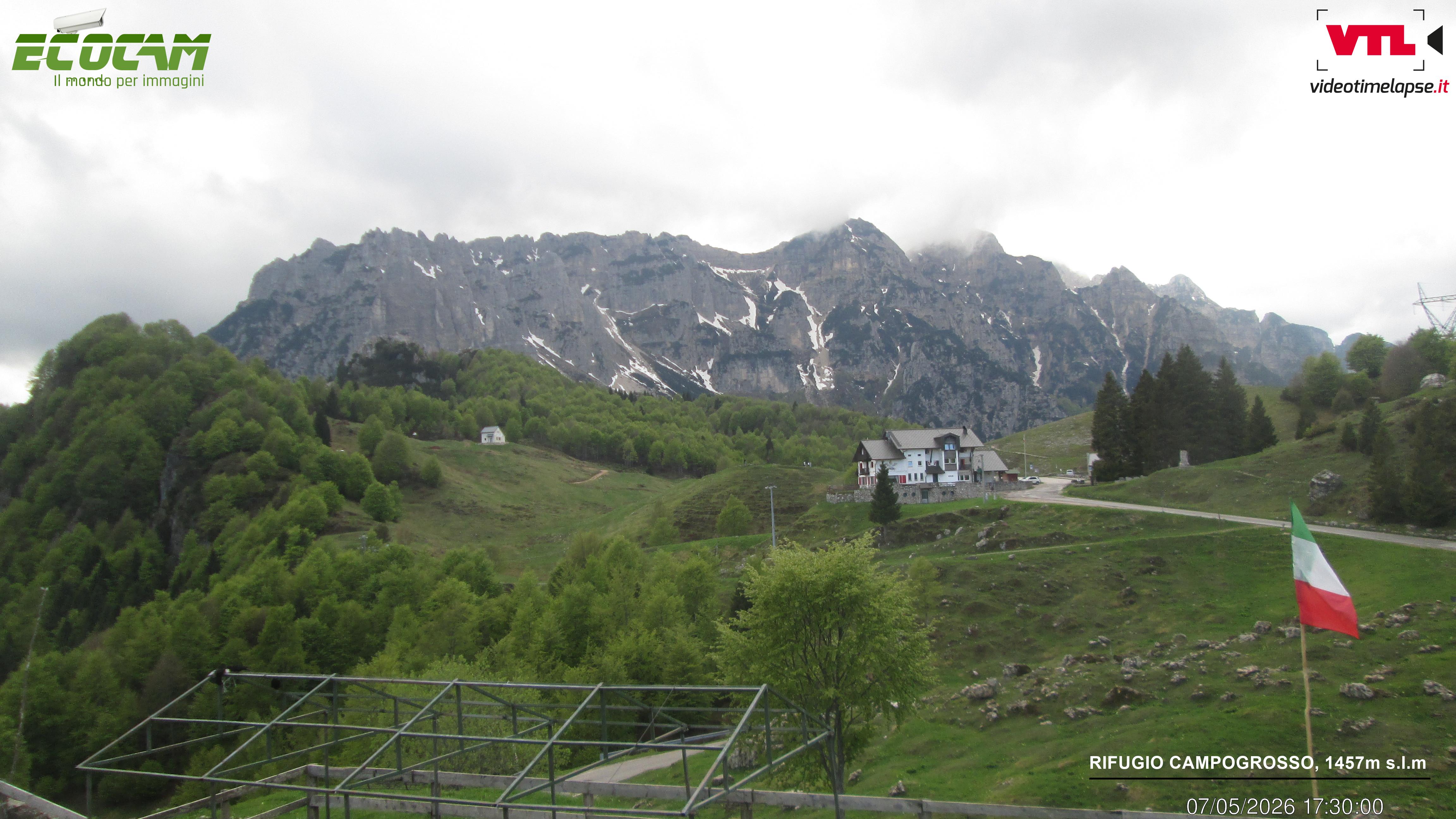 immagine della webcam nei dintorni di Schio: webcam Valli del Pasubio