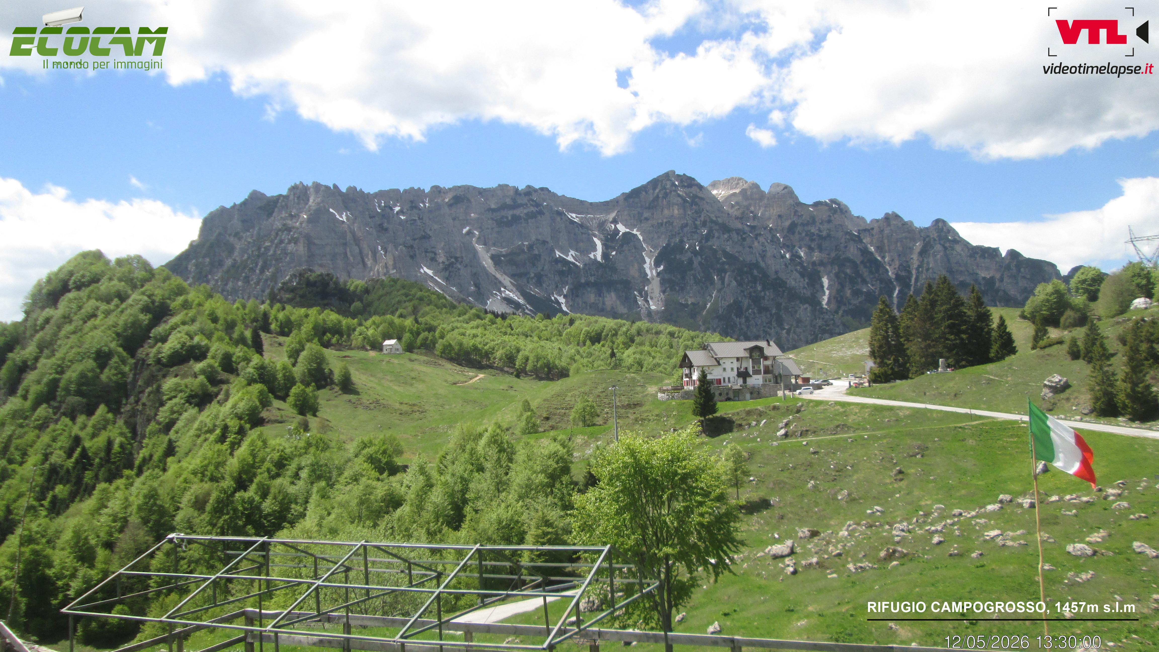 immagine della webcam nei dintorni di Valdagno: webcam Valli del Pasubio